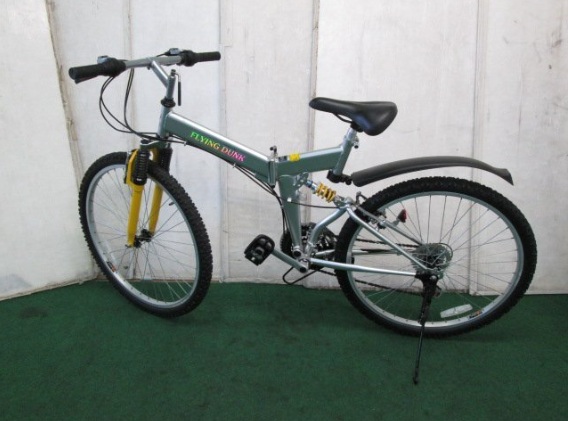 自転車の片付け
